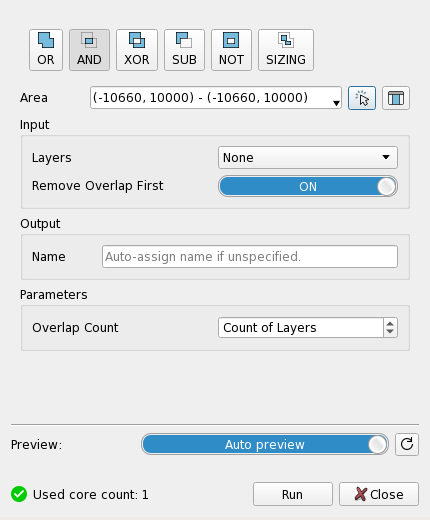 Screen Boolean Operation Dialog AND