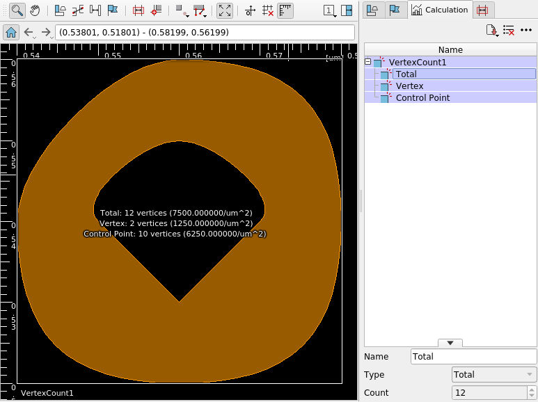 Vertex Count Added Separately