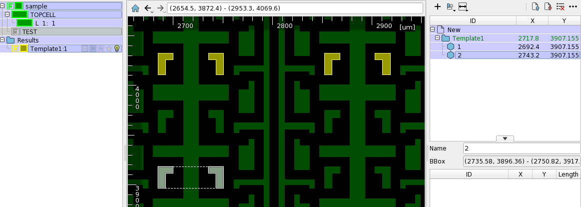Pattern Match Result Added