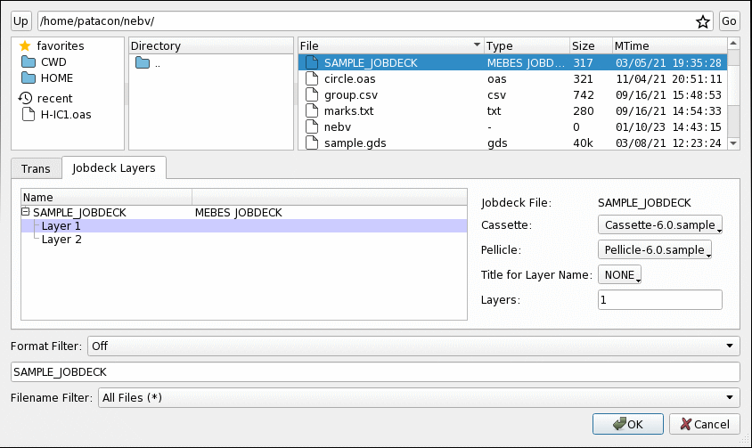 Open File Dialog