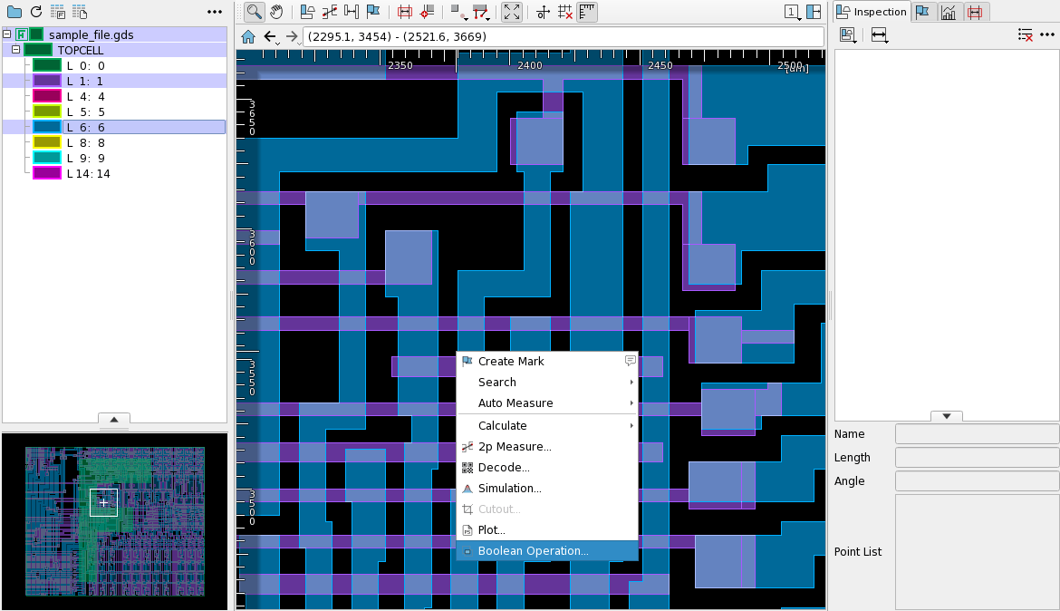 Screen R Drag Menu Boolean Operation