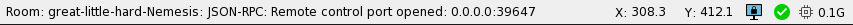 Statusbar Message
